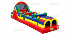 38 Foot Obstacle course and slide