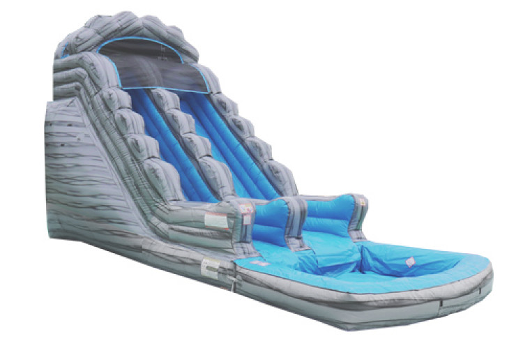 16 FT Marble Wave Water Slide